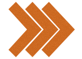 Chevron arrow right - orange