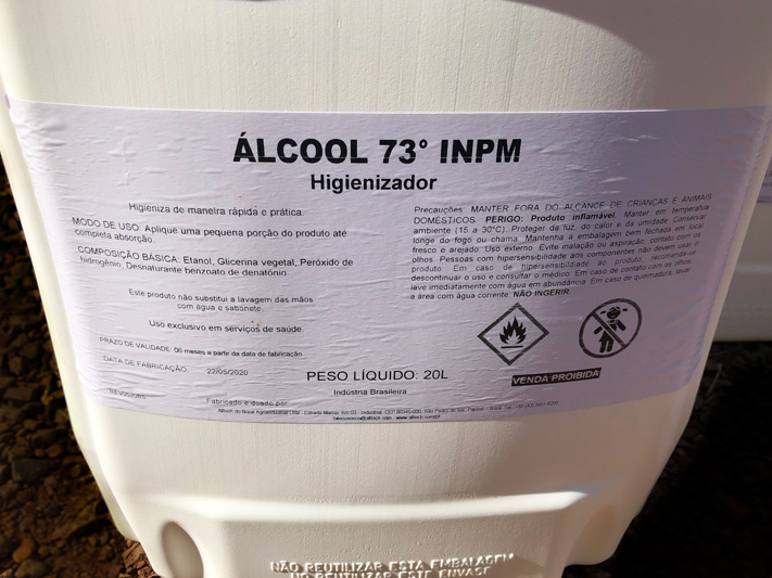 4.620 itens de higiene